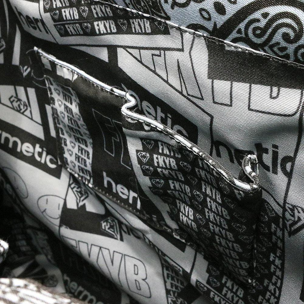 HERMETIC (ヘルメティック)商品ページ - Paisley Travel Bag - Grey
