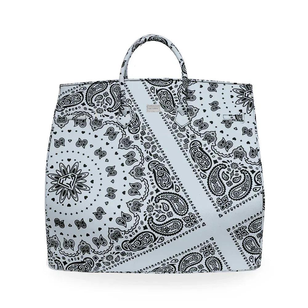 HERMETIC (ヘルメティック)商品ページ - Paisley Travel Bag - Grey