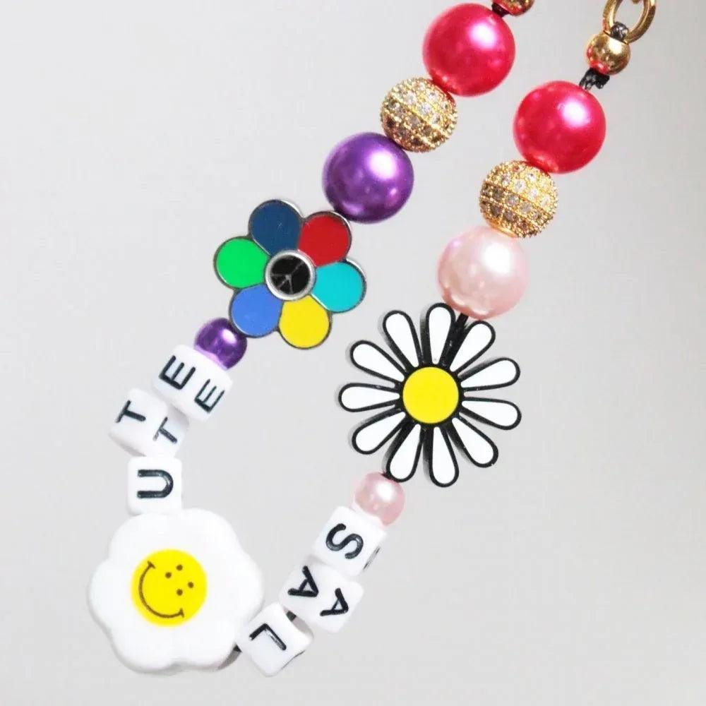 SALUTE Product Page - Flower Anarchy Smile Bracelet - Multi - VENTURER