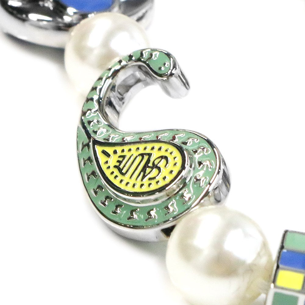 EVAE Cross Flower Smiley Necklace