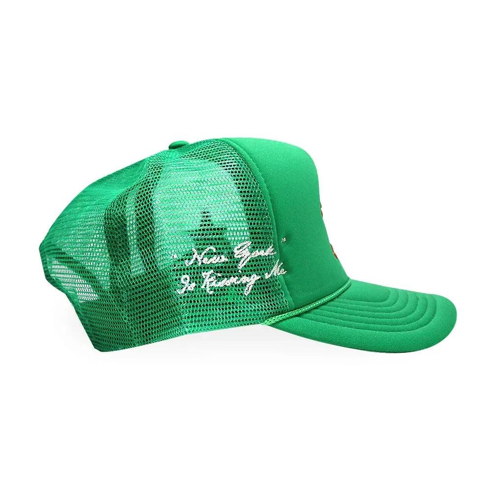 LA ROPA(ラ ロパ)商品ページ - NY Is Kissing Me Trucker Hat - Green