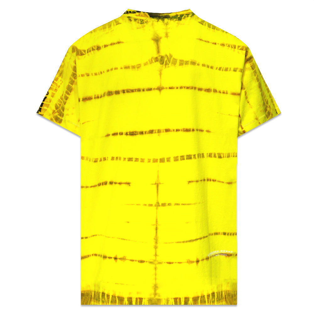 Flaming Skull Tie Dye T-Shirt