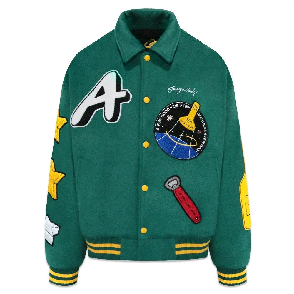 Rocket Collage Jacket - A FEW GOOD KIDS - VENTURER