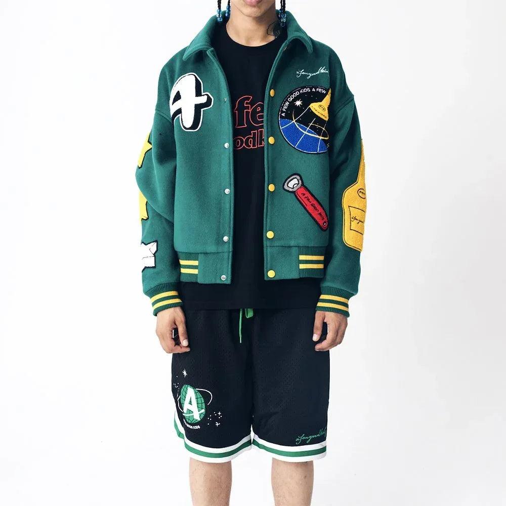 Rocket Collage Jacket - A FEW GOOD KIDS - VENTURER