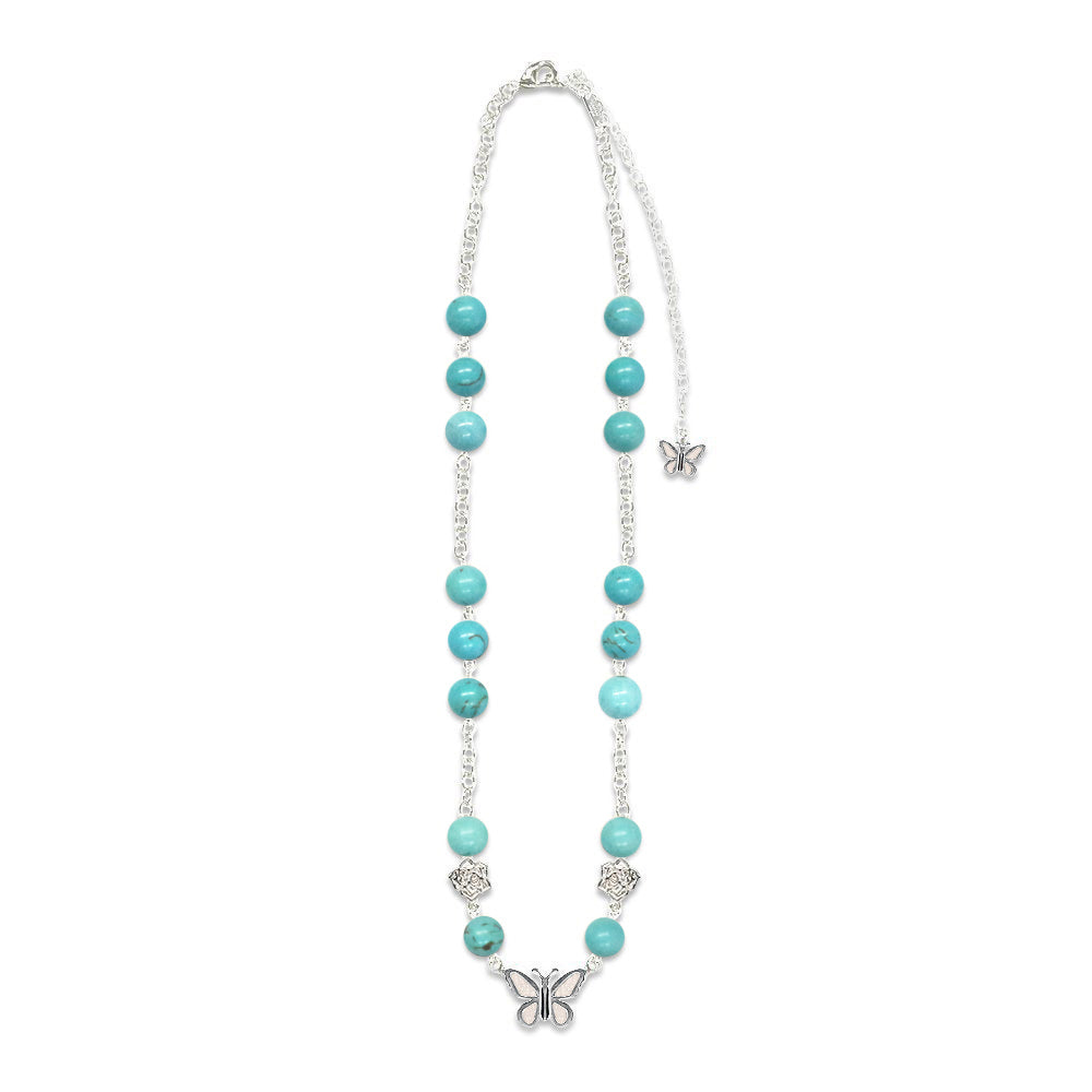 Turquoise Angel Necklace