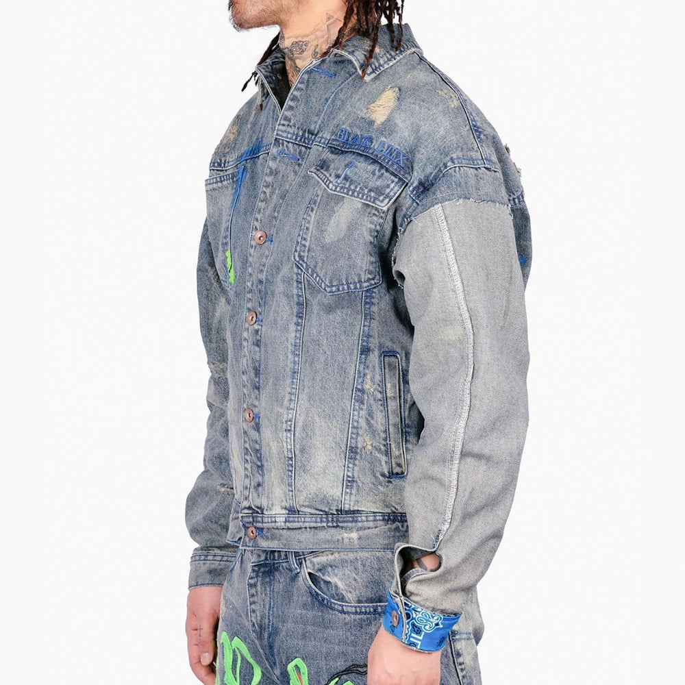 EVAE Destroy Denim Jacket