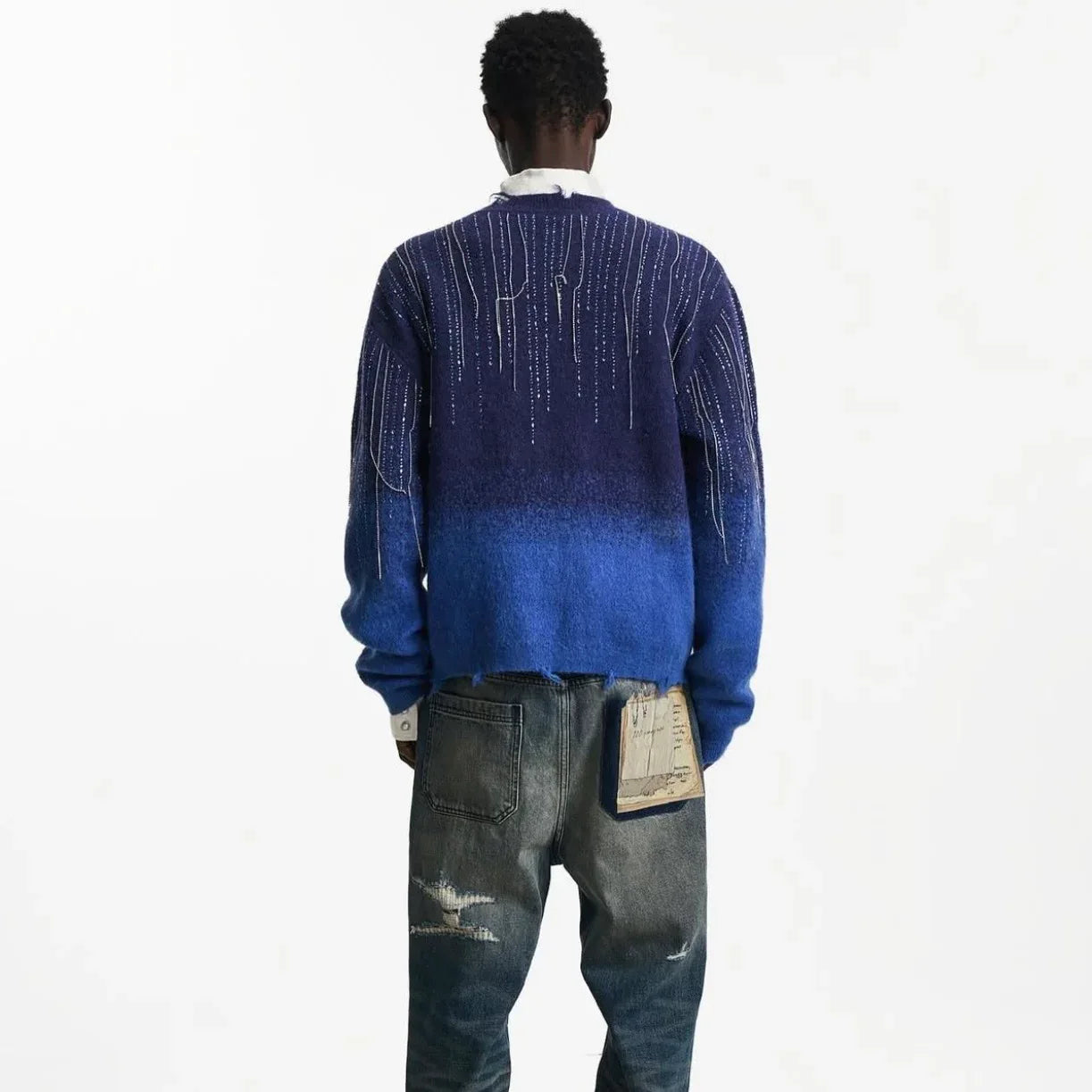 Falling Star Chain Knit Sweater - BIRTH OF ROYAL CHILD - VENTURER
