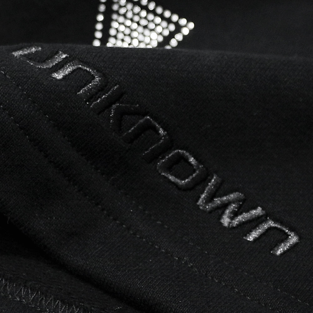 Cross Rhinestone Shorts