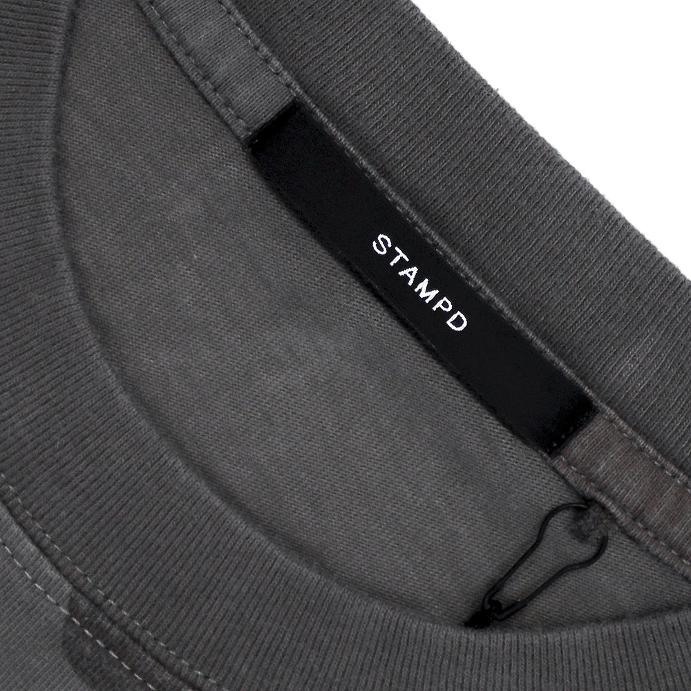 Camo Palm Relaxed Ls Tee