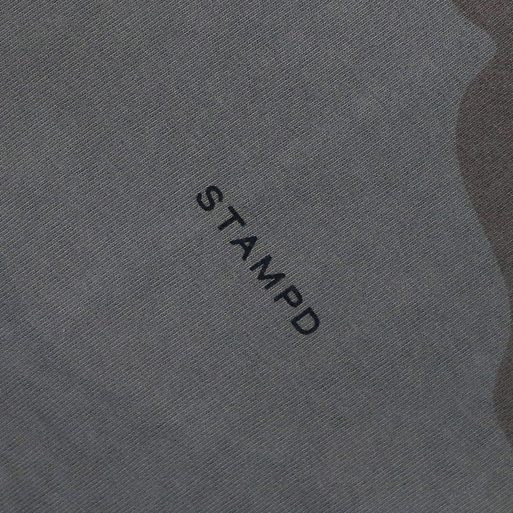 Camo Palm Relaxed Ls Tee