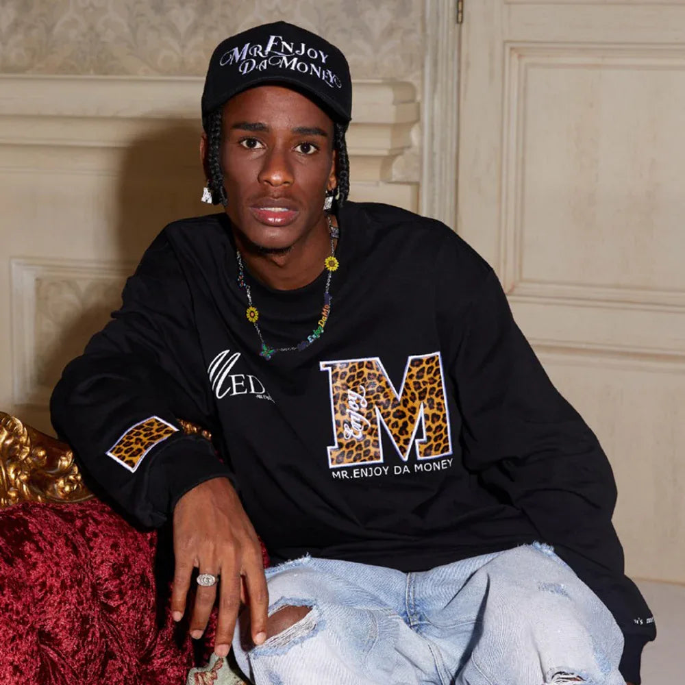 MEDM Leopard Long Sleeve Tee