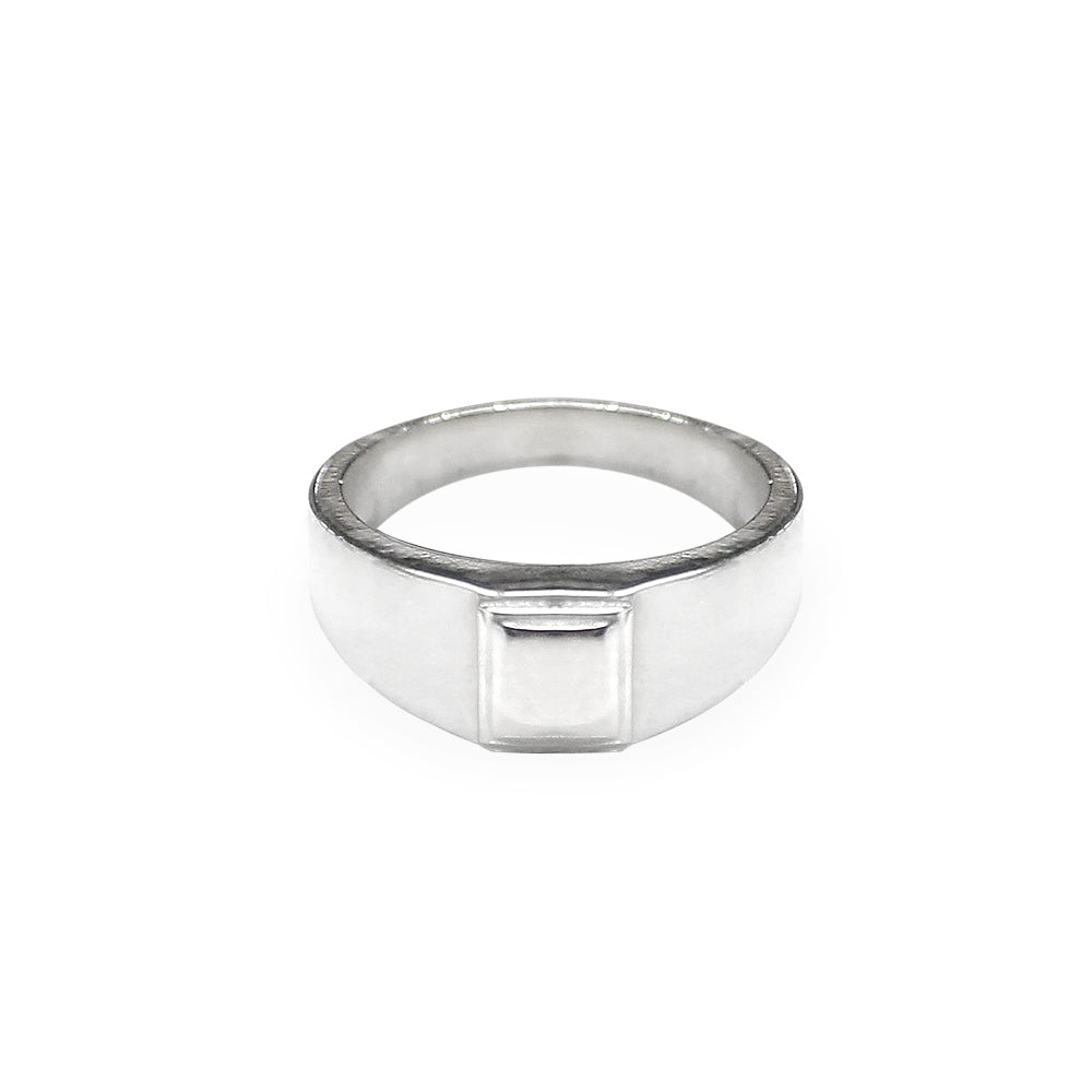 Stepped Signet Ring