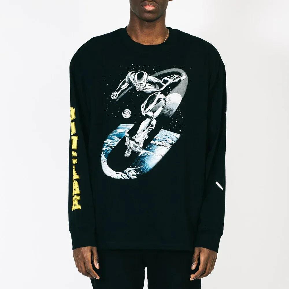 Silver Surfer Long Sleeve Tee - DONCARE - VENTURER