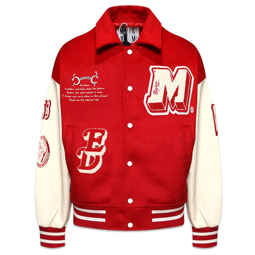 MEDM Bone Baseball Jacket