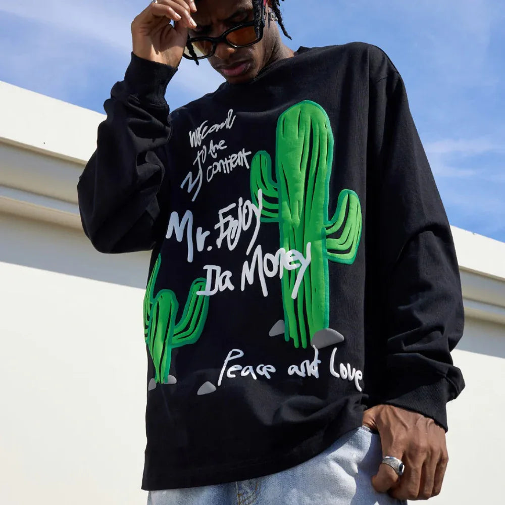 MEDM Cactus Long Sleeve Tee