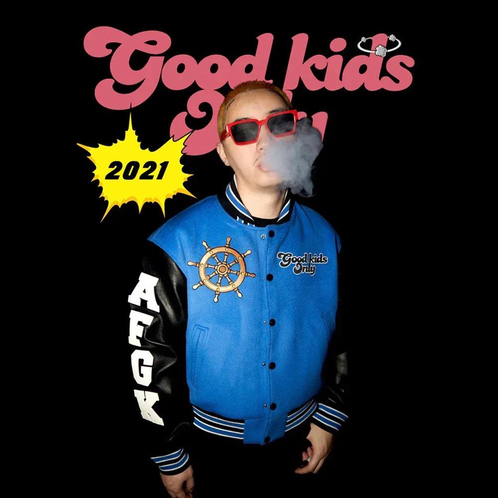 Circle Logo Stadium Jacket - A FEW GOOD KIDS - VENTURER