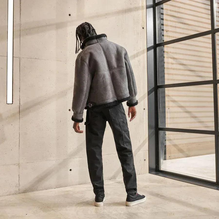 REPRESENT Product Page - Shearling Jacket - Brown - VENTURER
