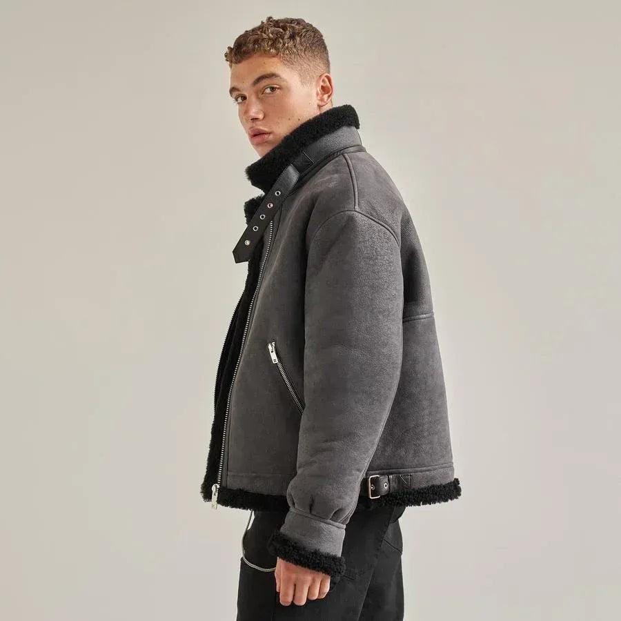 REPRESENT Product Page - Shearling Jacket - Brown - VENTURER
