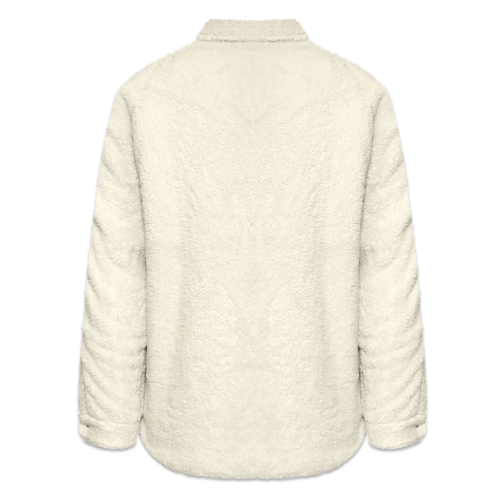 Scripps Sherpa Button Down Jacket