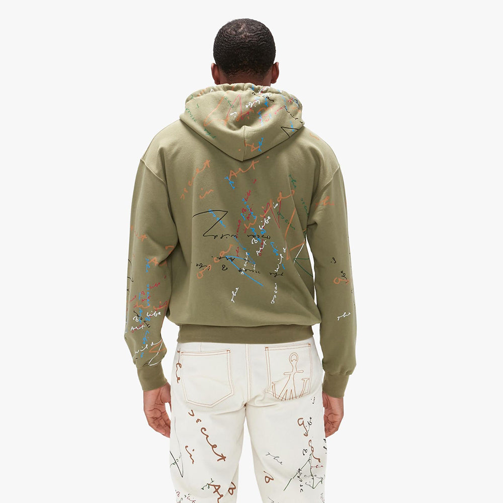 OW Quote Graffiti Hoodie