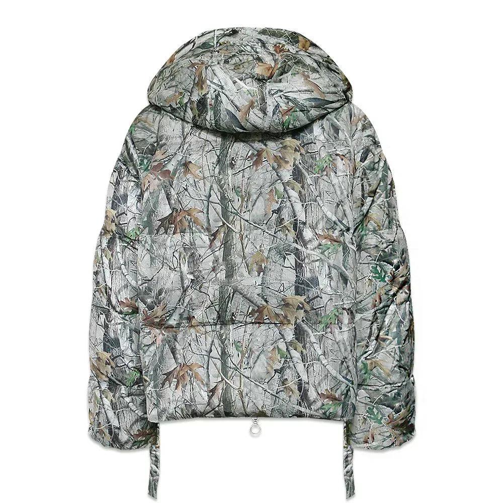 美品 STAMPD スタンプド レオパード柄 フーデッド ウィンドジャケット STAMPD(スタンプド)商品ページ - Terrain Camo Crop Puffer Jacket