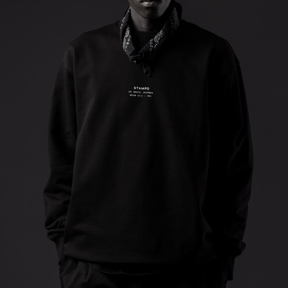 Stacked Logo Crewneck Sweatshirt