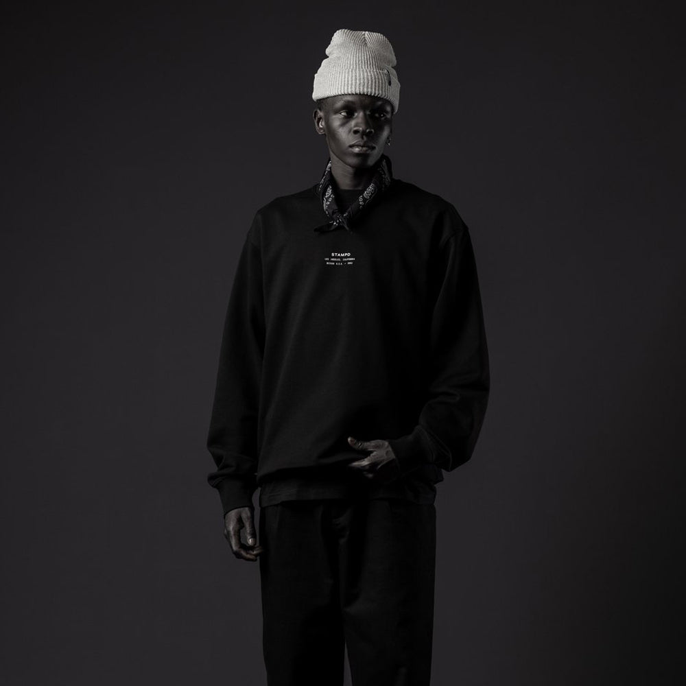 Stacked Logo Crewneck Sweatshirt