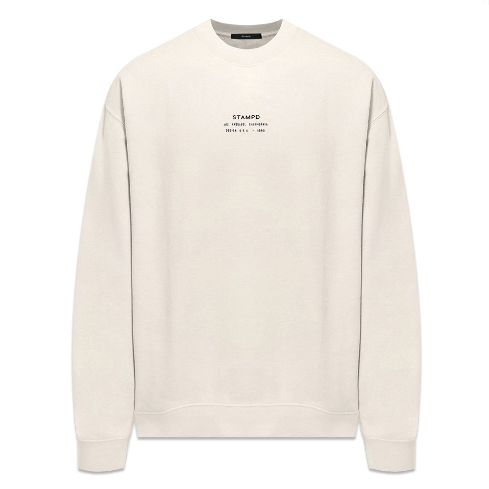 Stacked Logo Crewneck Sweatshirt
