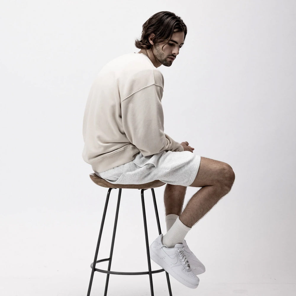 Stacked Logo Crewneck Sweatshirt