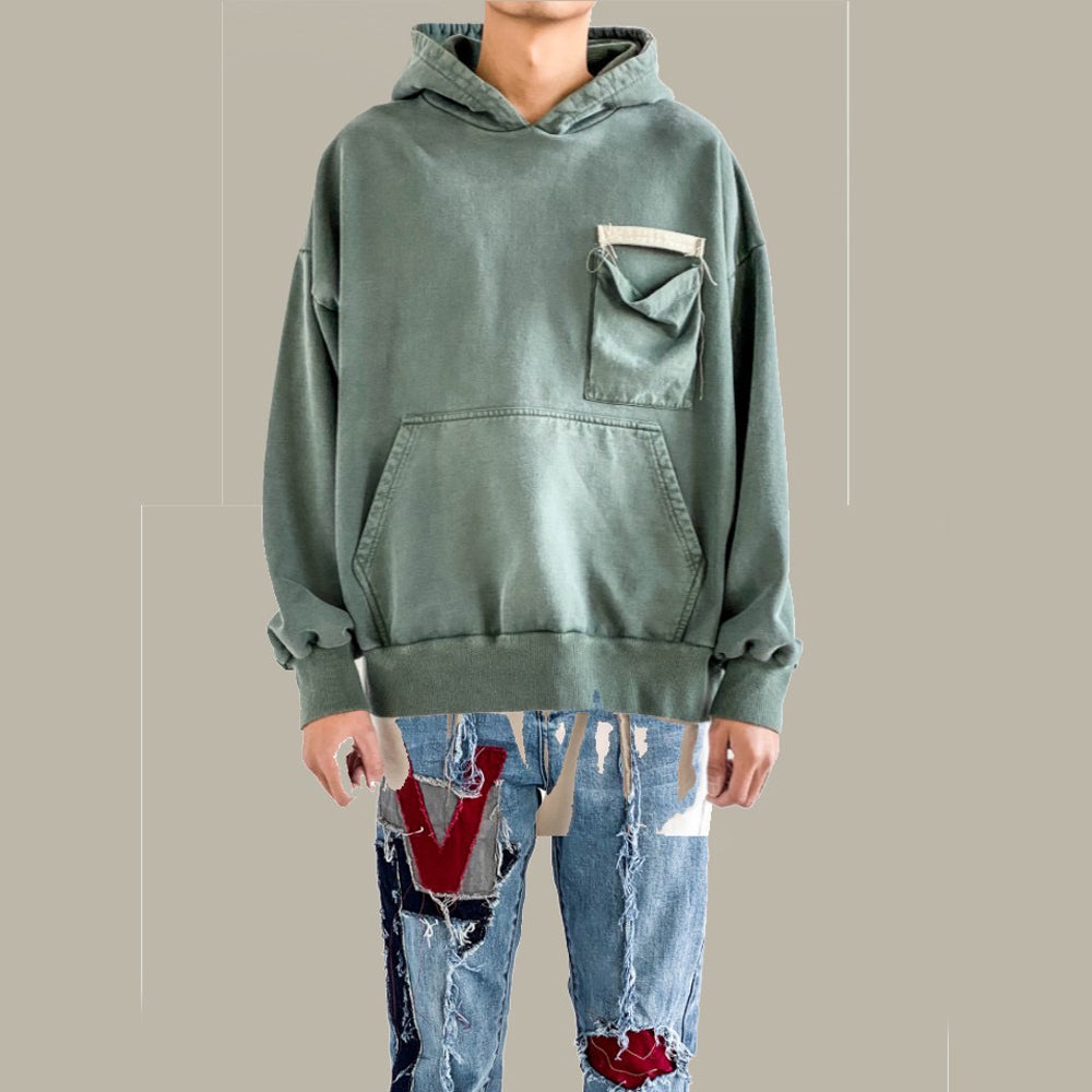 Raw Badge Hoodie