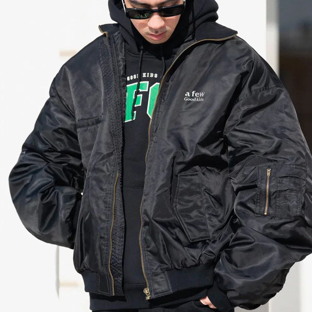 Logo Bomber Jacket - A FEW GOOD KIDS - VENTURER
