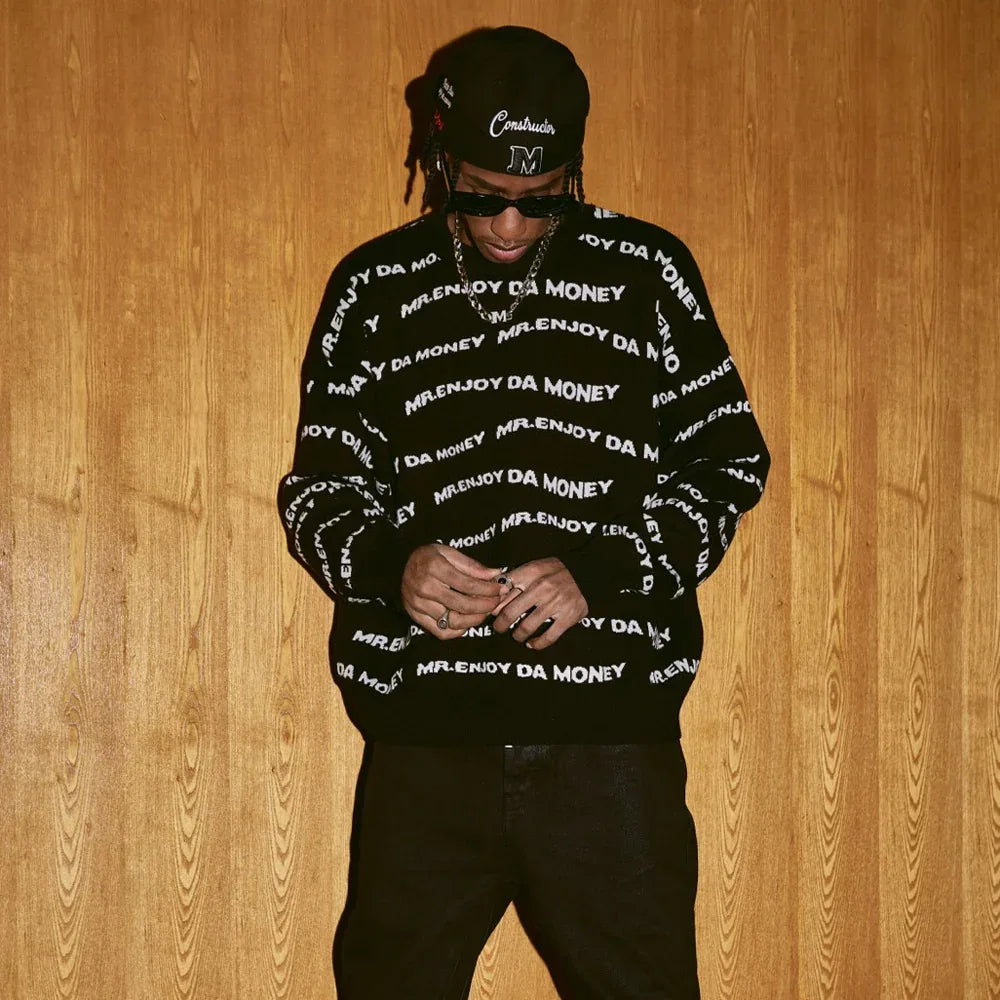 Wave Logo Sweater