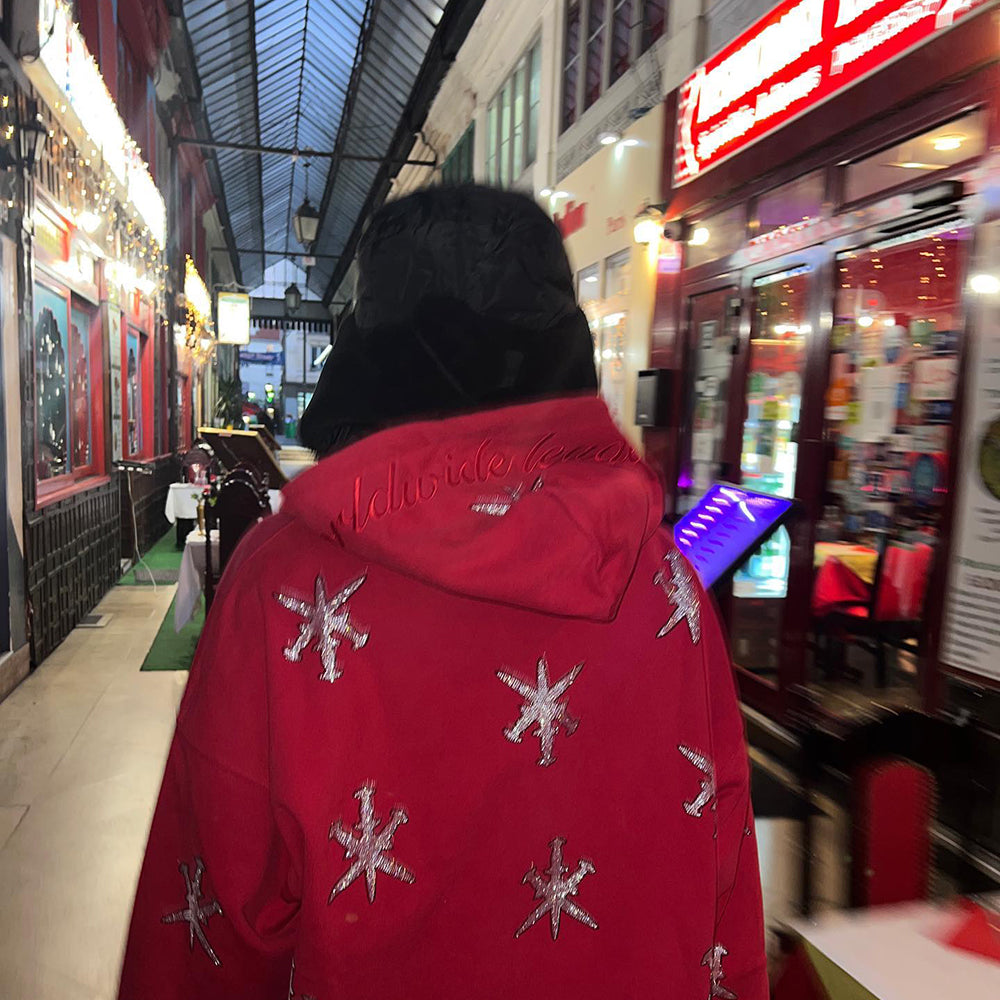 Black Outline Dagger Rhinestone Joggers