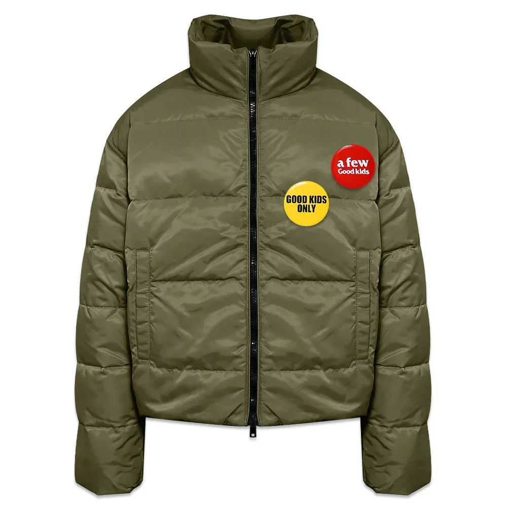 Badge Puffer Jacket - A FEW GOOD KIDS - VENTURER