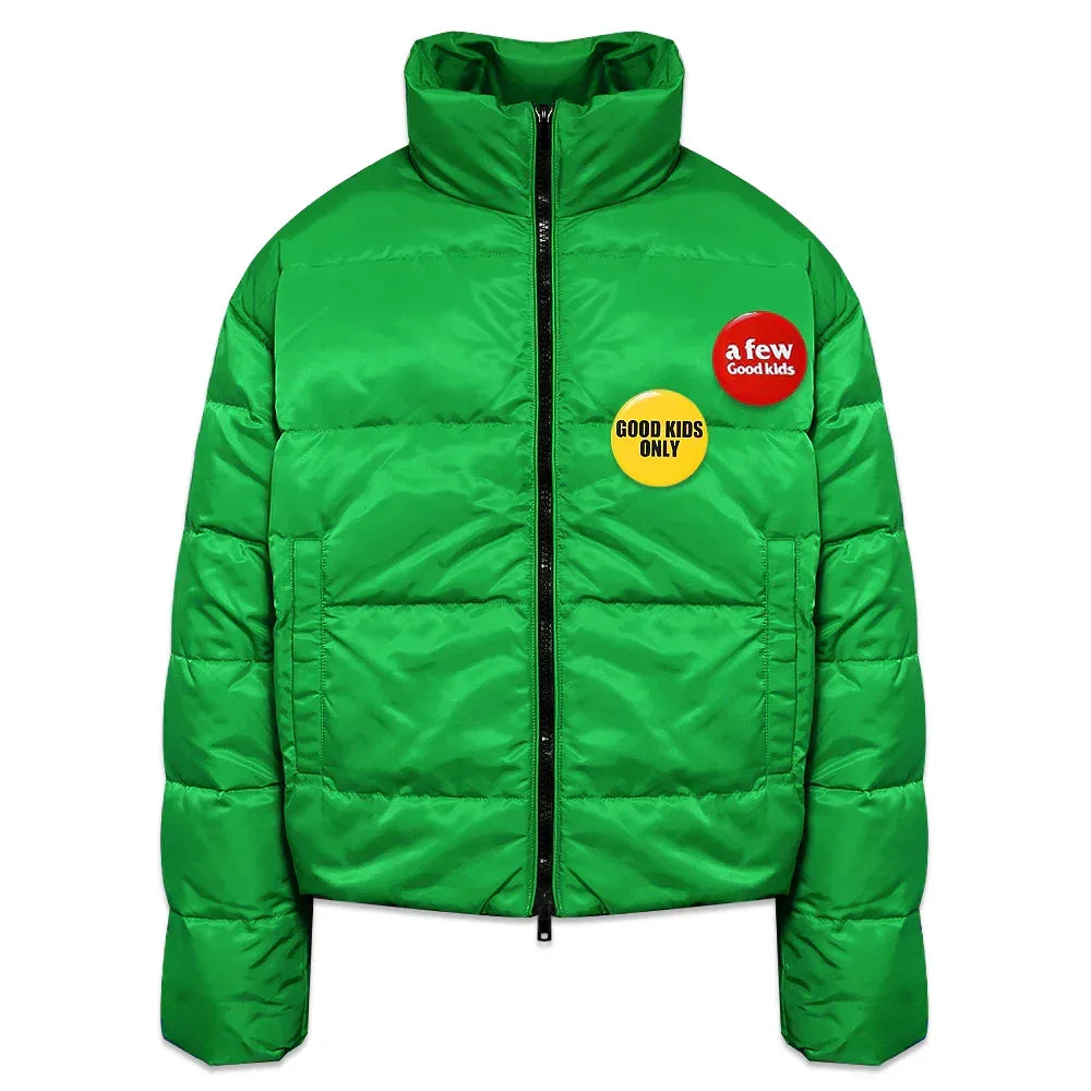 Badge Puffer Jacket - A FEW GOOD KIDS - VENTURER