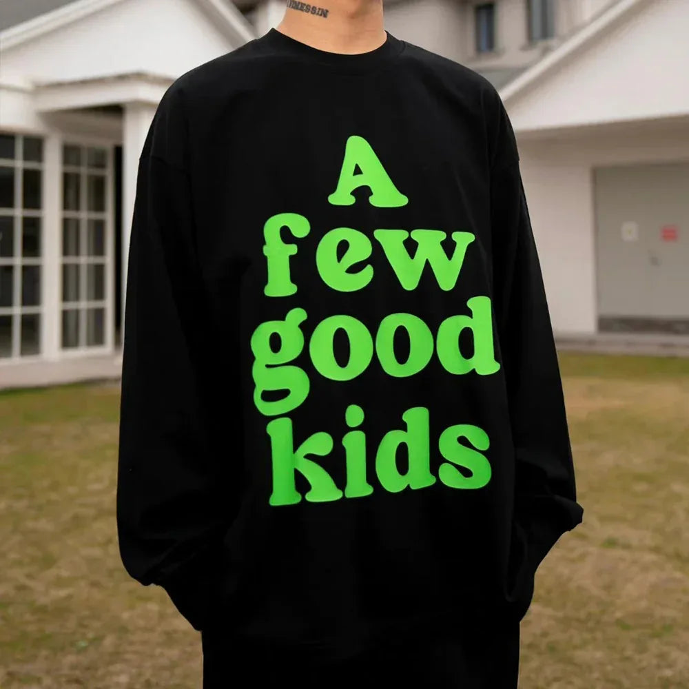 Drip Circle Logo Long Sleeve Tee - A FEW GOOD KIDS - VENTURER