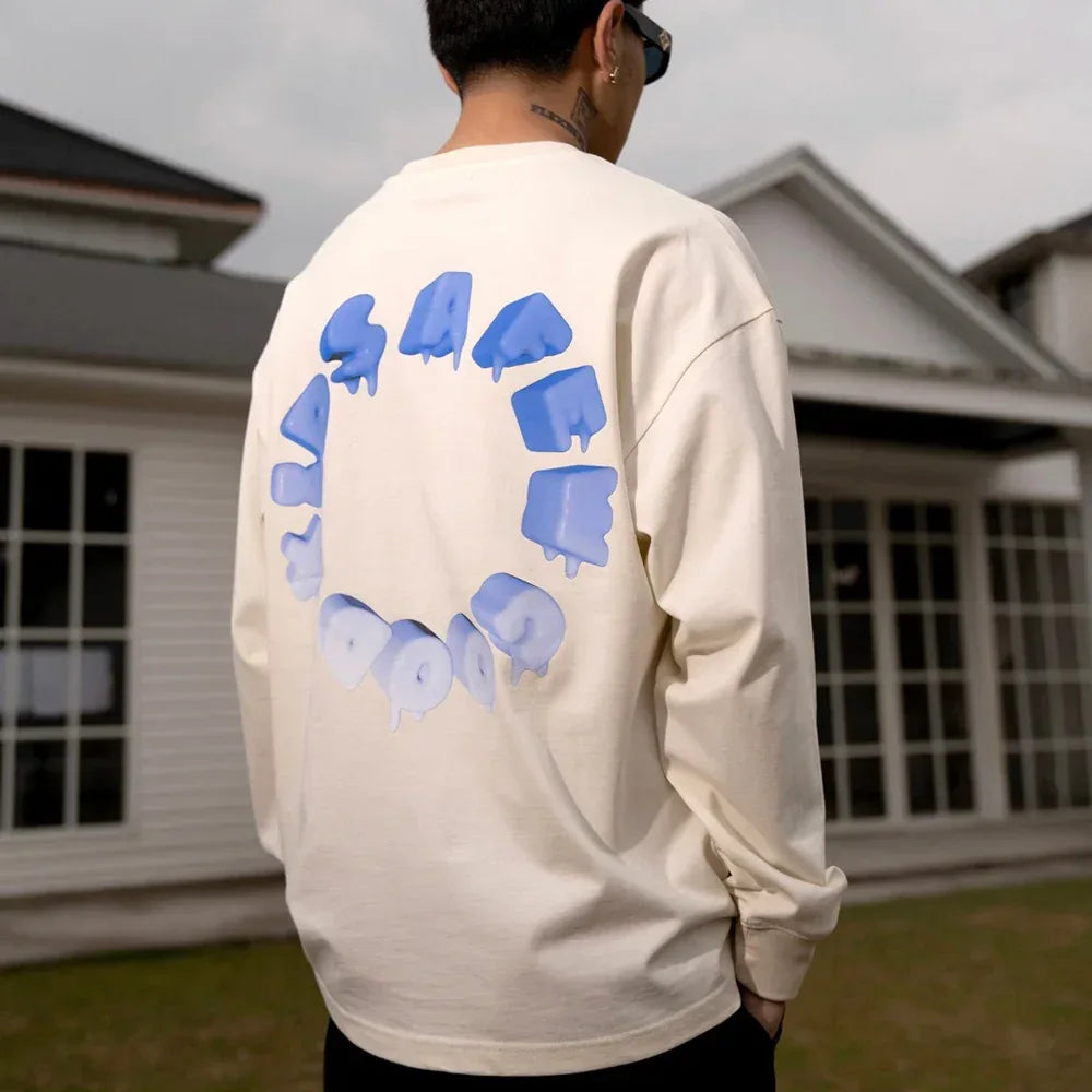 Drip Circle Logo Long Sleeve Tee - A FEW GOOD KIDS - VENTURER