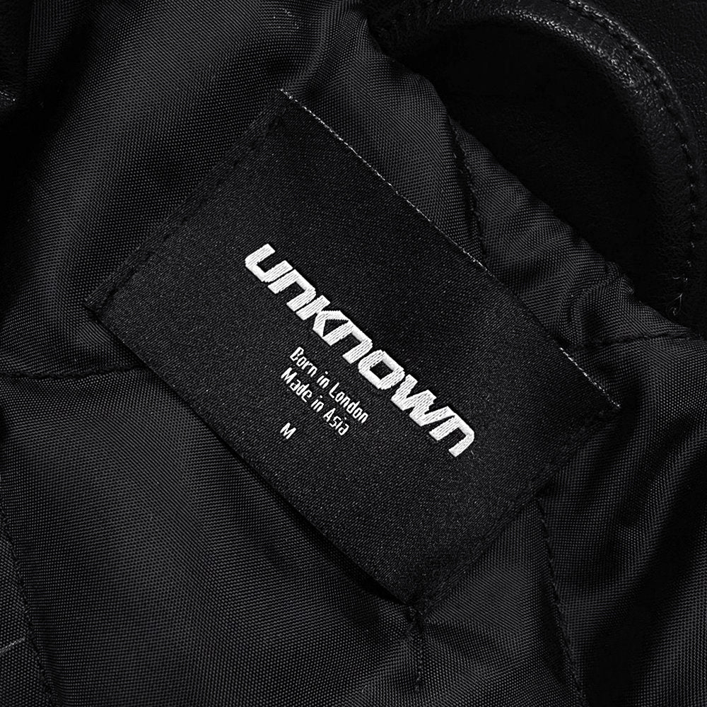 Jewel Skeleton Leather Jacket