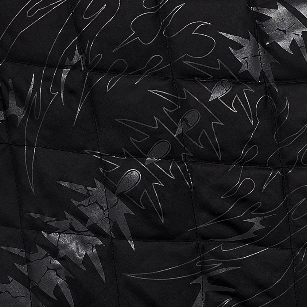 Jewel Skeleton Leather Jacket