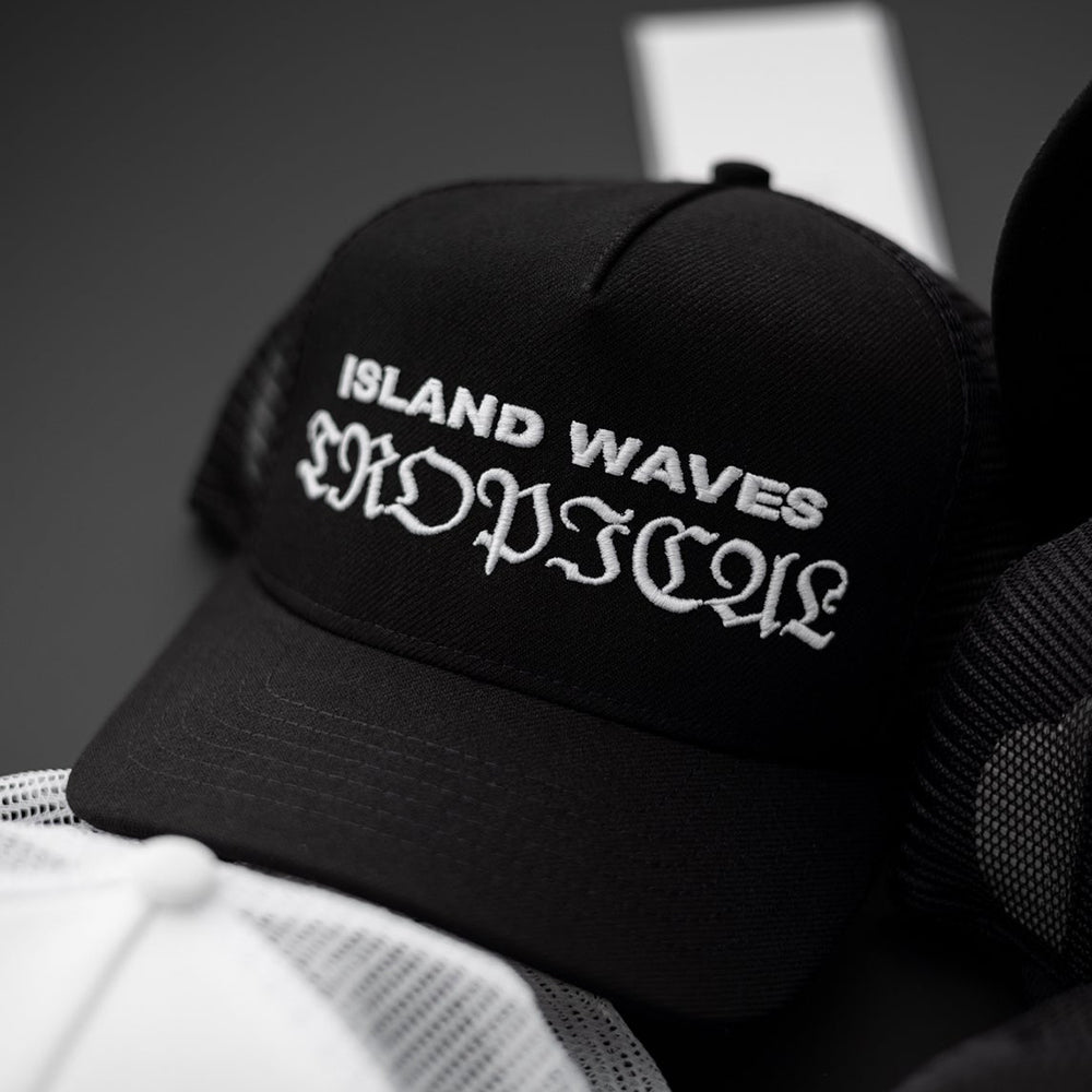 Island Waves 5 Panel Trucker Cap
