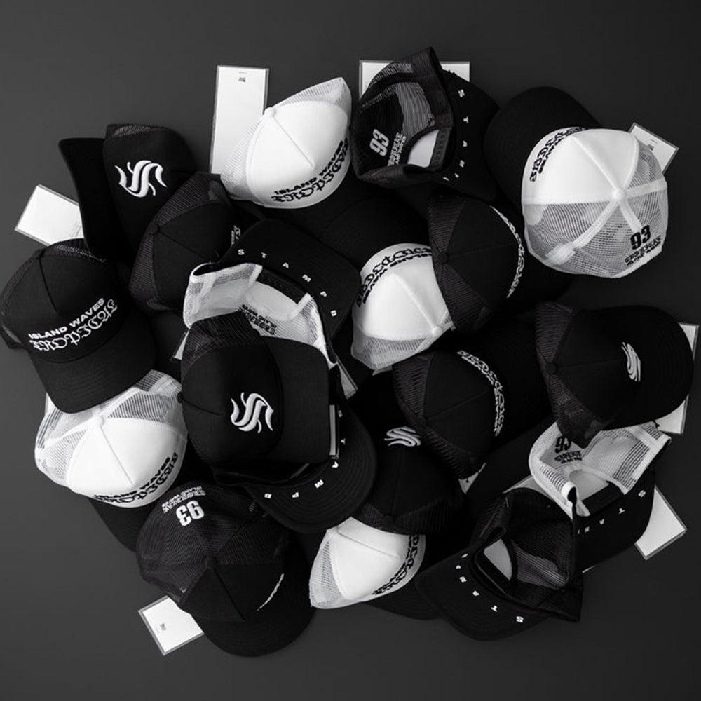 Island Waves 5 Panel Trucker Cap
