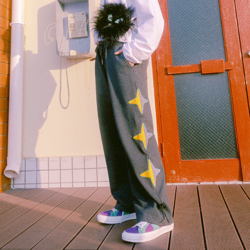 Cosmic Univ. Star Print Sweatpants