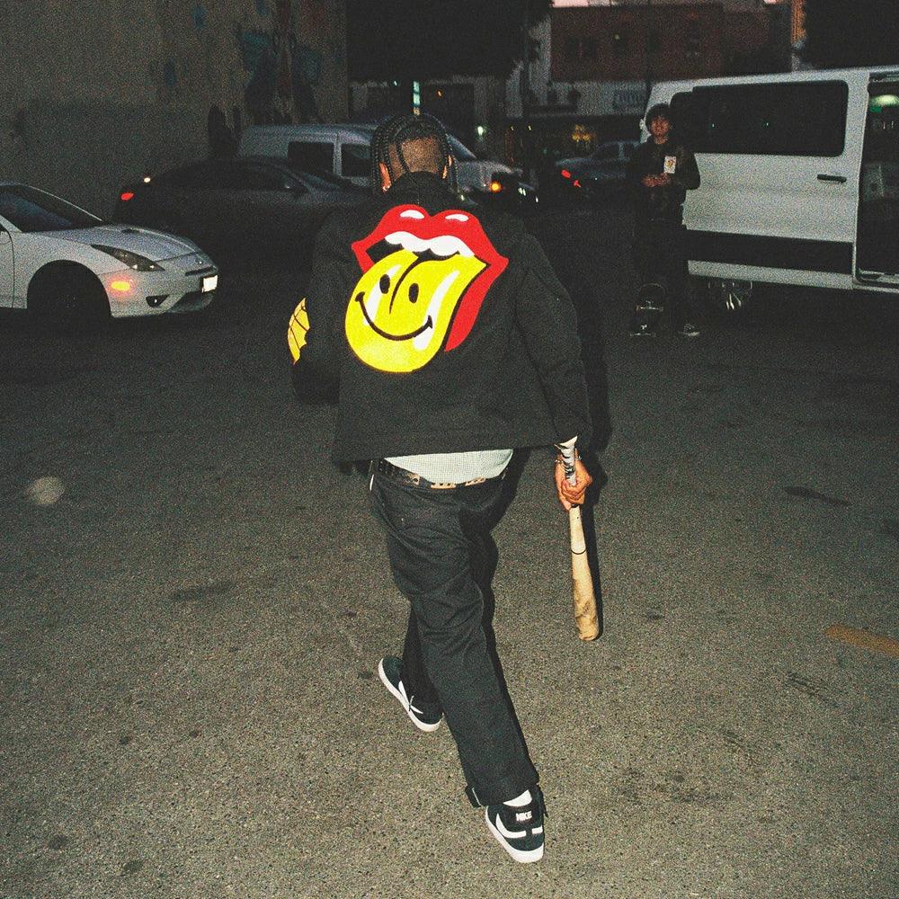 Smiley Market Rolling Stones Garage Jacket