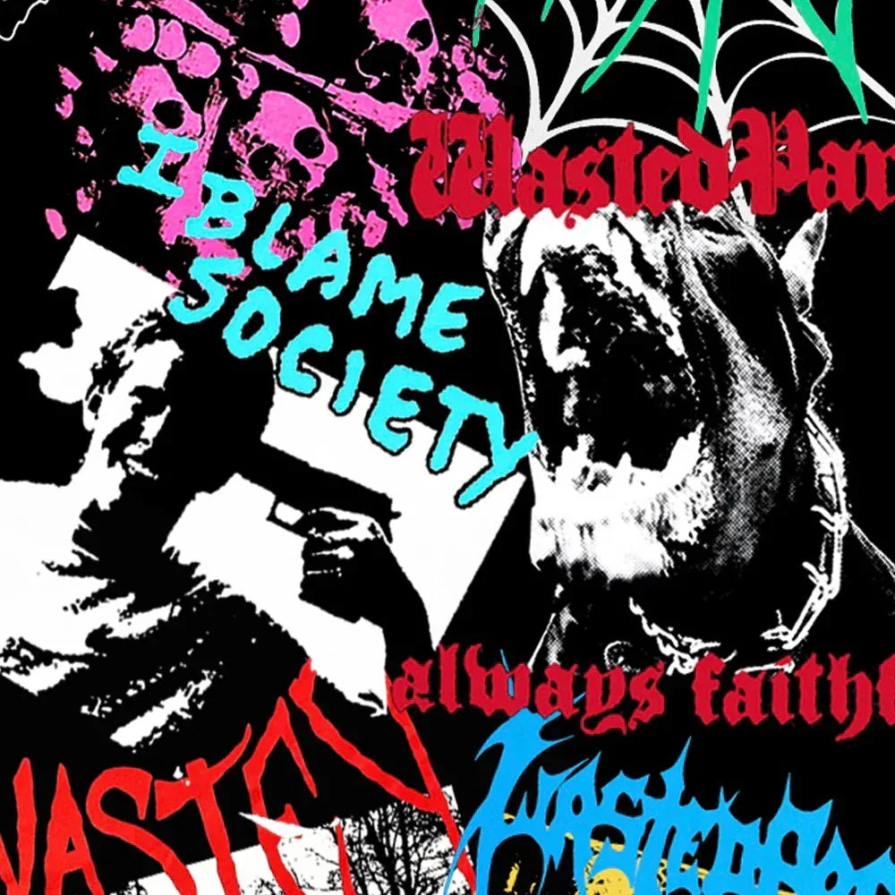 Blame Society T-Shirt - WASTED PARIS - VENTURER