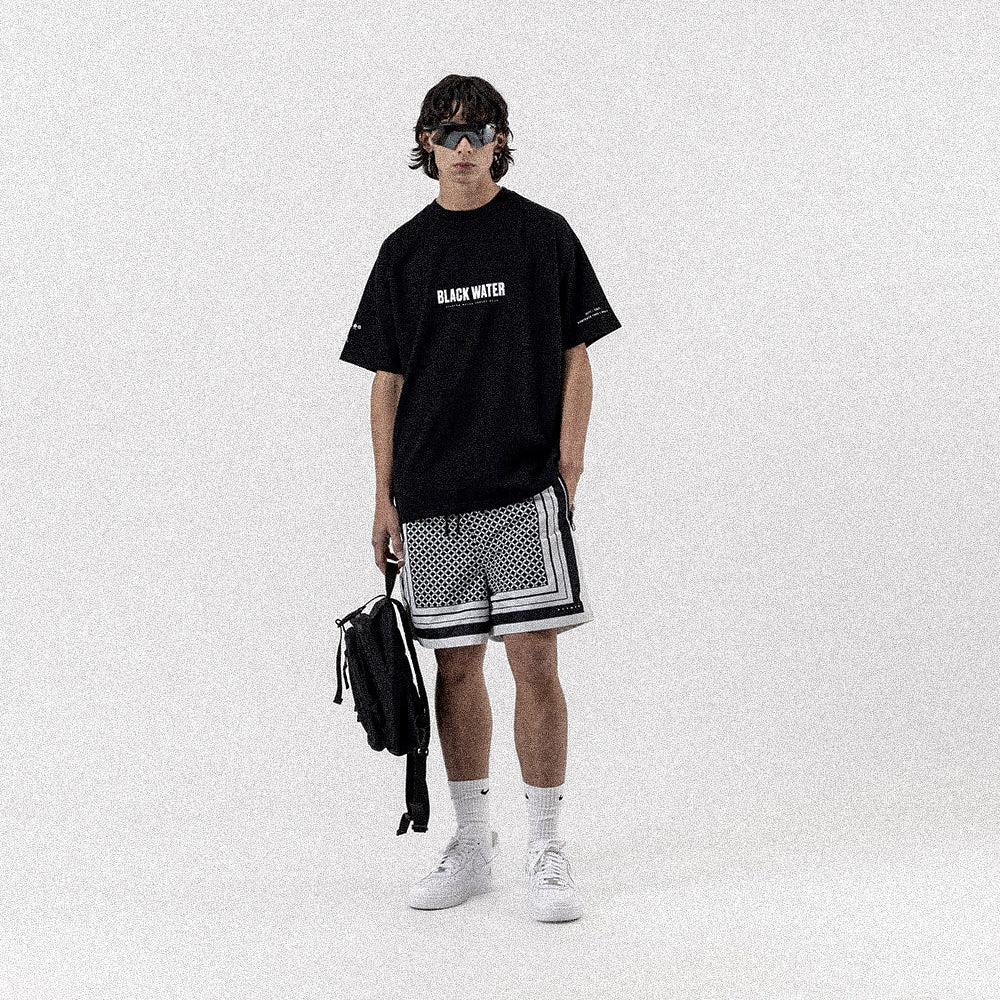 Black Water Relaxed Tee
