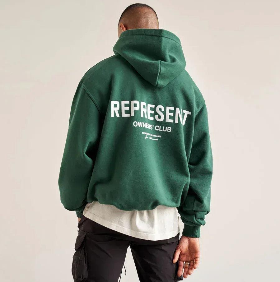 REPRESENT （リプレゼント）商品ページ - Owners Club Hoodie - Racing