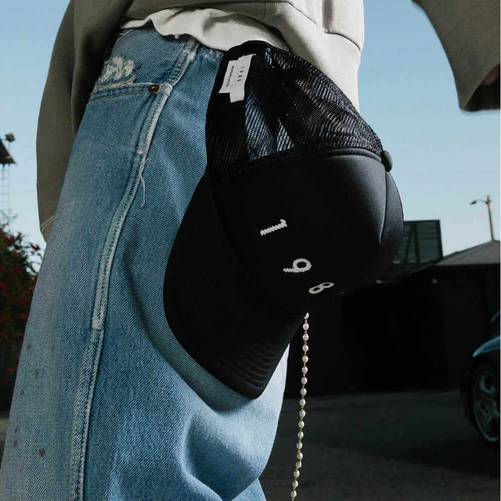 1989 Embroidered Logo Trucker Hat