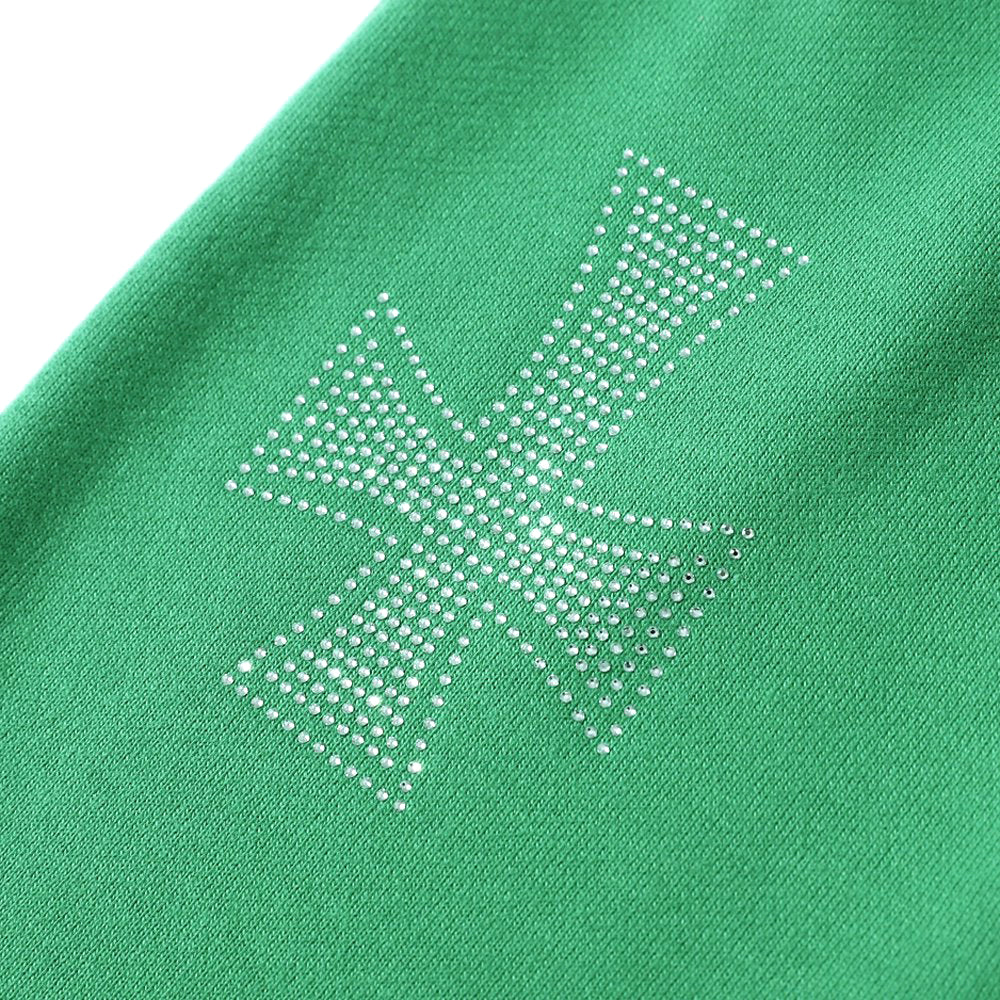 Cross Rhinestone Shorts