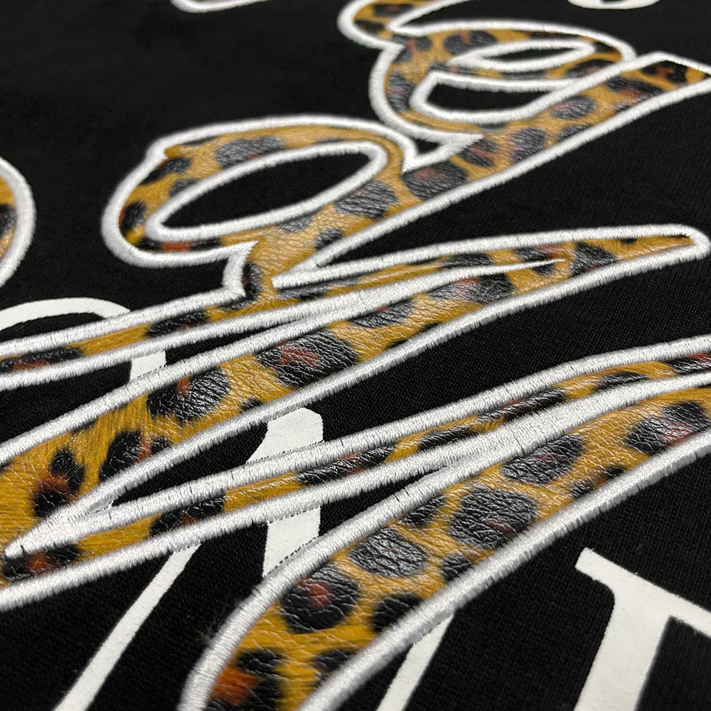 MEDM Leopard Logo Tee