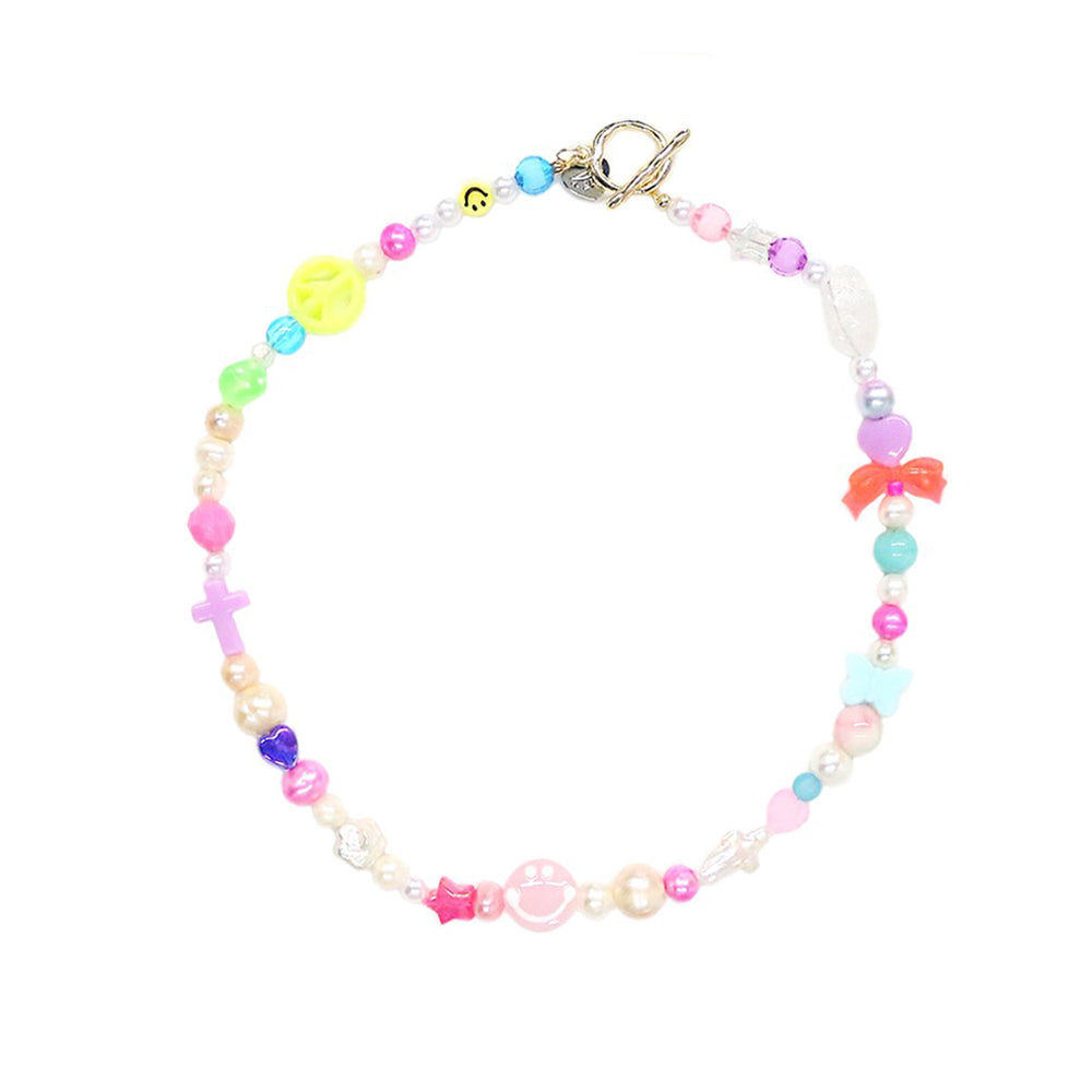 One Of A Kind Pearl+Beads Necklace No.26